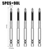 Magnetic Cross Head Screwdriver Bit Set (S2 Steel, Anti-Slip)