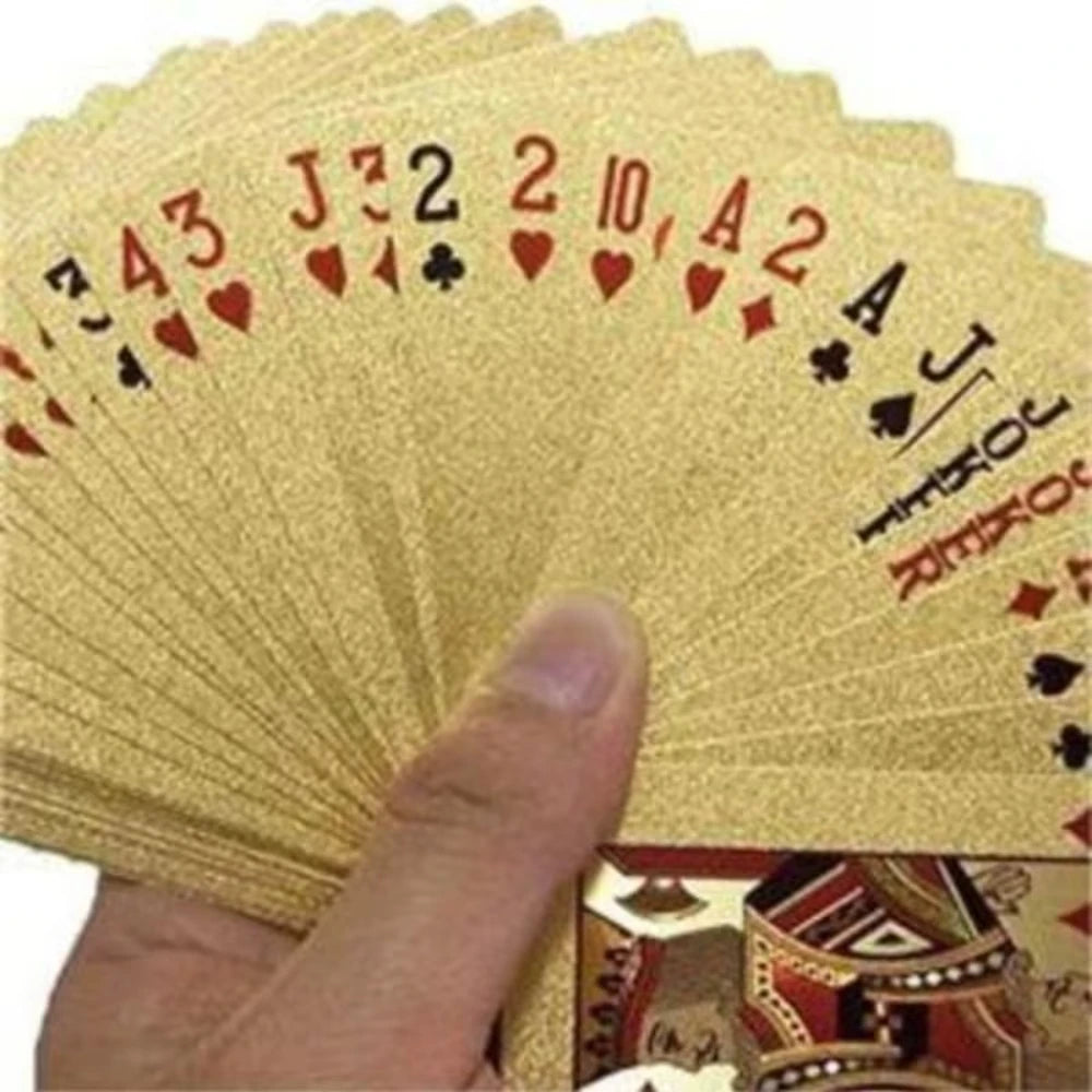 Luxury Gold Foil Playing Cards