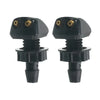 Dual-Outlet Windshield Washer Nozzle Set