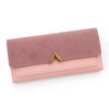 Women's Tri-Fold PU Leather Wallet with Coin Pocket