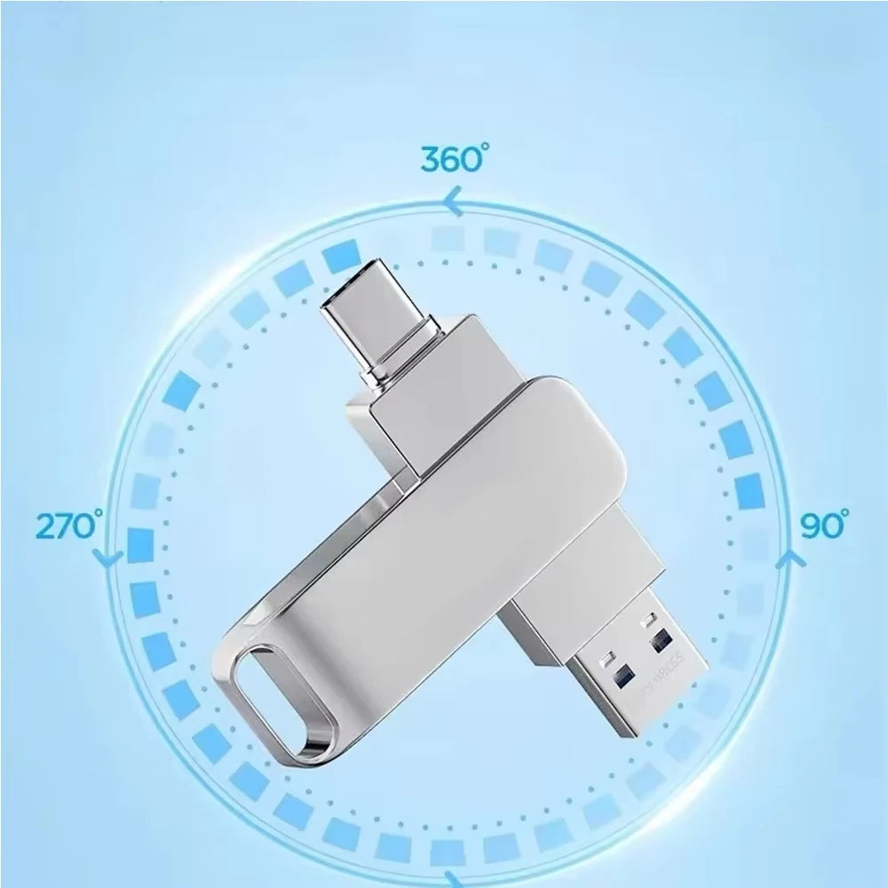 Lenovo USB 3.2 Flash Drive – High-Speed Metal Storage