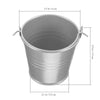 Vintage Iron Flower Bucket for Home Decor