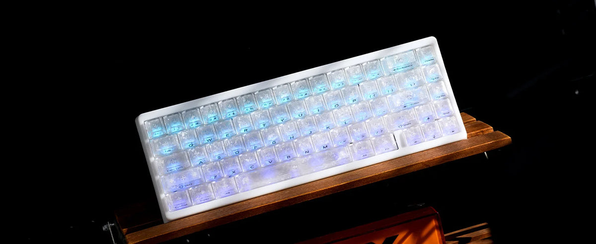 JadeStone 67-Key Wireless Mechanical Keyboard with IMD-Tech Keycaps