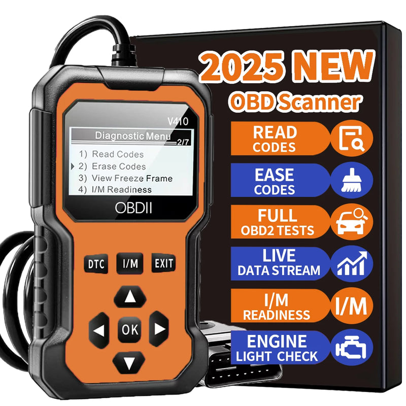 OBDII Car Diagnostic Scanner & Code Reader