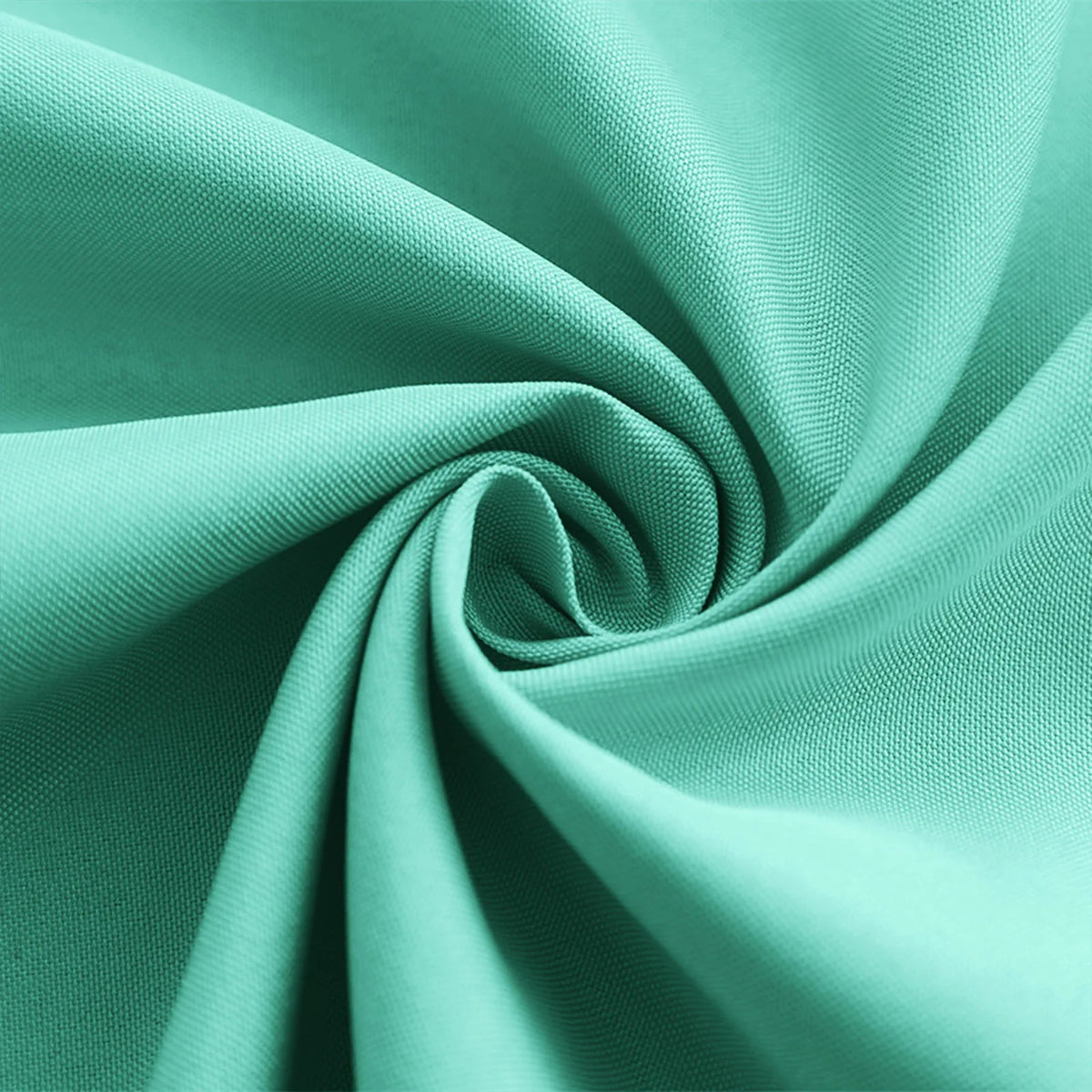 Round Solid Color Polyester Tablecloth for Weddings, Parties & Dining