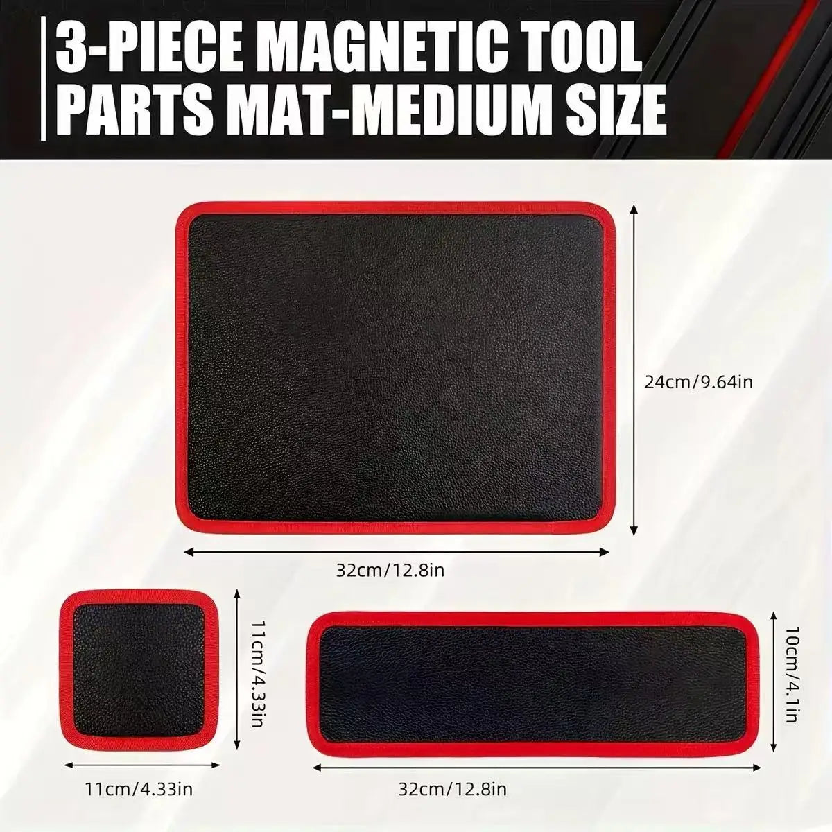 Magnetic Tool Organizer Mat with Anti-Slip Surface