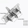 3-in-1 Self-Closing Door Hinge with 90° Positioning