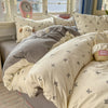 Washed Microfiber Duvet Cover Set with Pillowcases