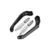 Motorcycle Brake & Clutch Lever Hand Guards with Carbon Fiber Finish