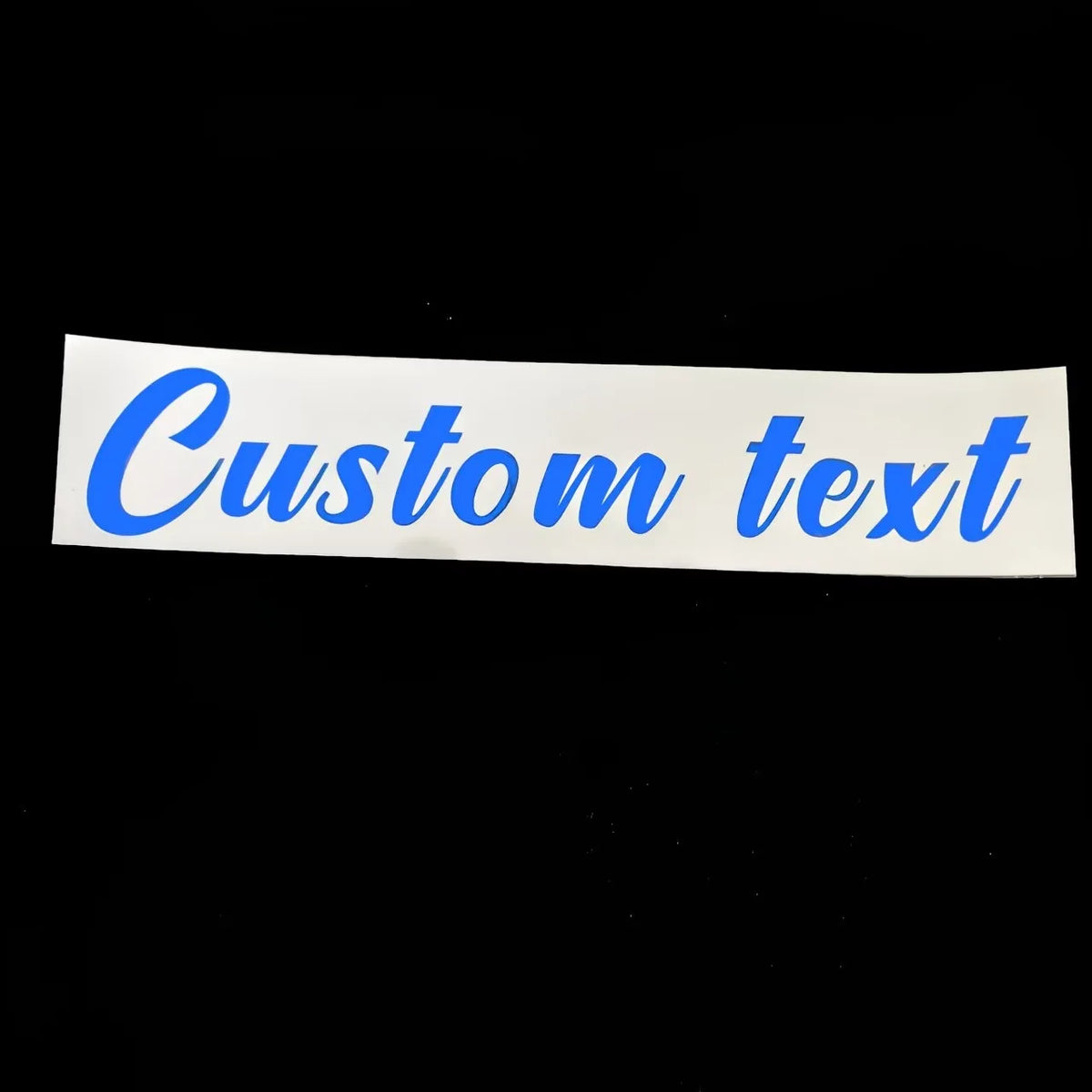 Custom Holographic Name Stickers – Handwritten Style, Waterproof & Durable