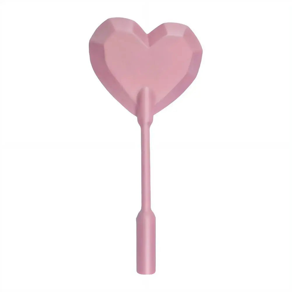 A pink star-shaped contactless card payment wand.