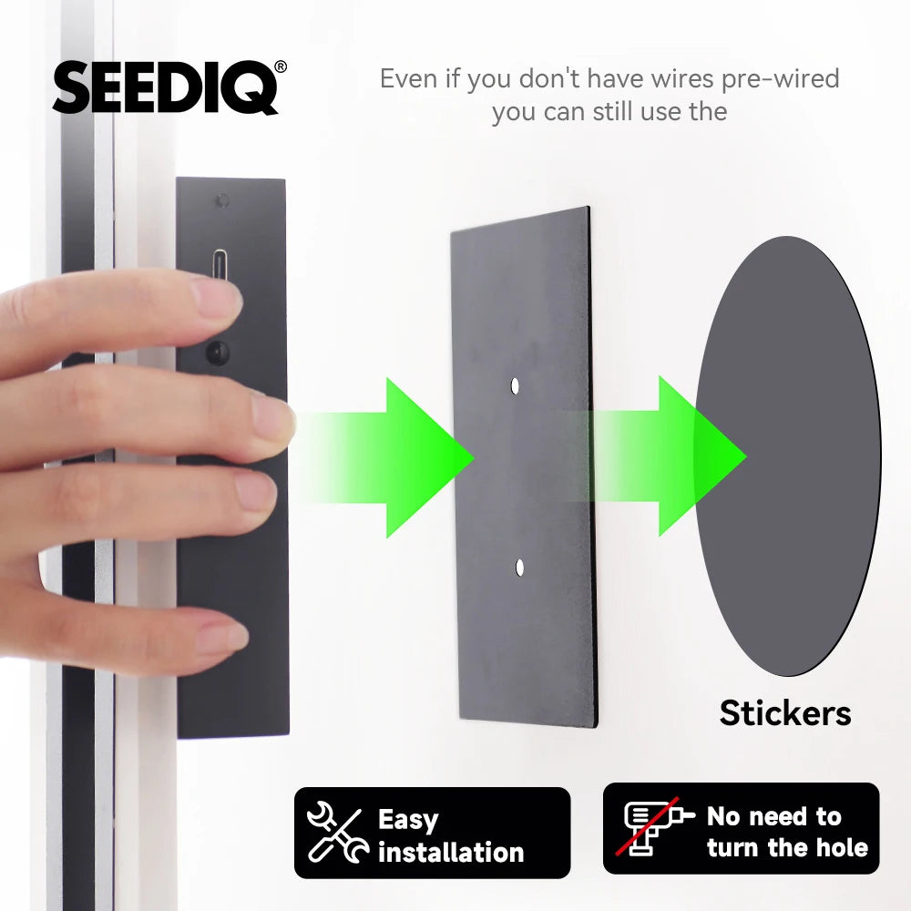 Aplique de Pared Recargable Moderno