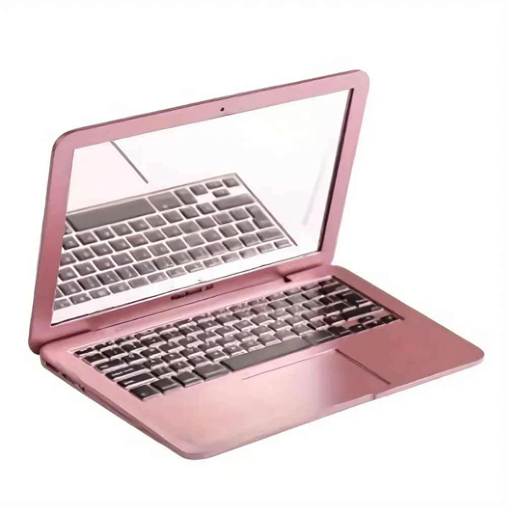 Foldable Laptop-Shaped Compact Mirror