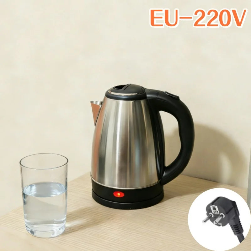 Tetera Eléctrica de Acero Inoxidable de 2L con Apagado Automático