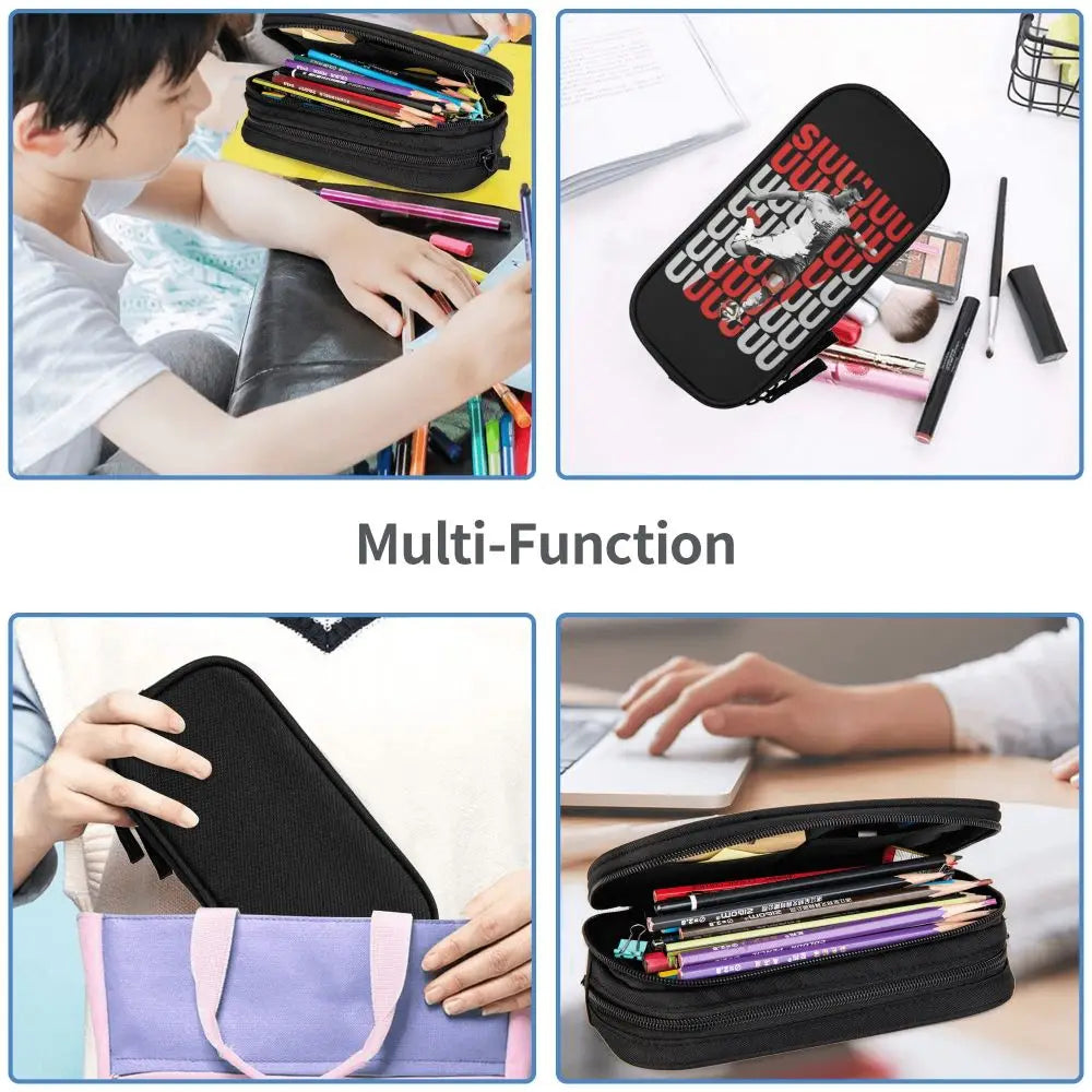 Soccer Star Pen Case – Large-Capacity Pencil Pouch