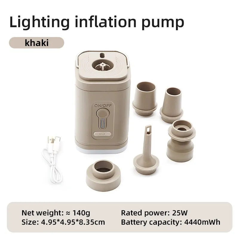Portable Wireless Air Pump for Inflatable Gear