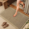 Waffle Weave Bath Mat with Non-Slip Backing