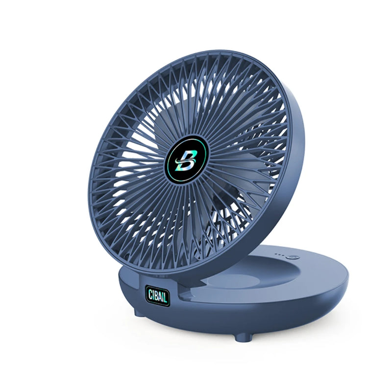 Rechargeable Wall-Mounted & Desktop Fan