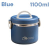 Insulated 304 Stainless Steel Lunch Box with Carry Bag