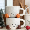 Happy Face Ceramic Coffee Mug