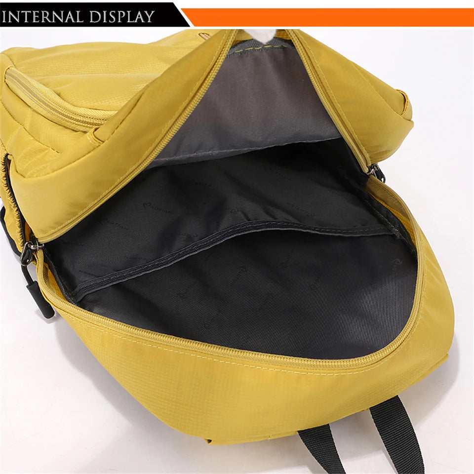 Water-Resistant Oxford Daypack for Women with Laptop Compartment