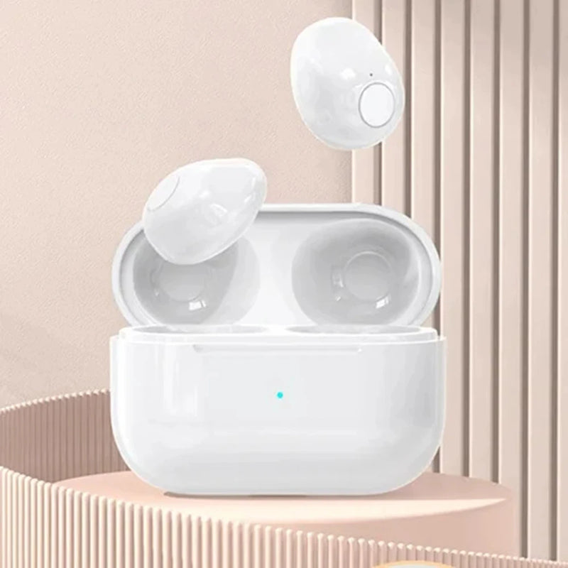 Semi-In-Ear Bluetooth Earbuds with Charging Case
