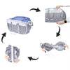 Collapsible Laundry Hamper with Reinforced Handles