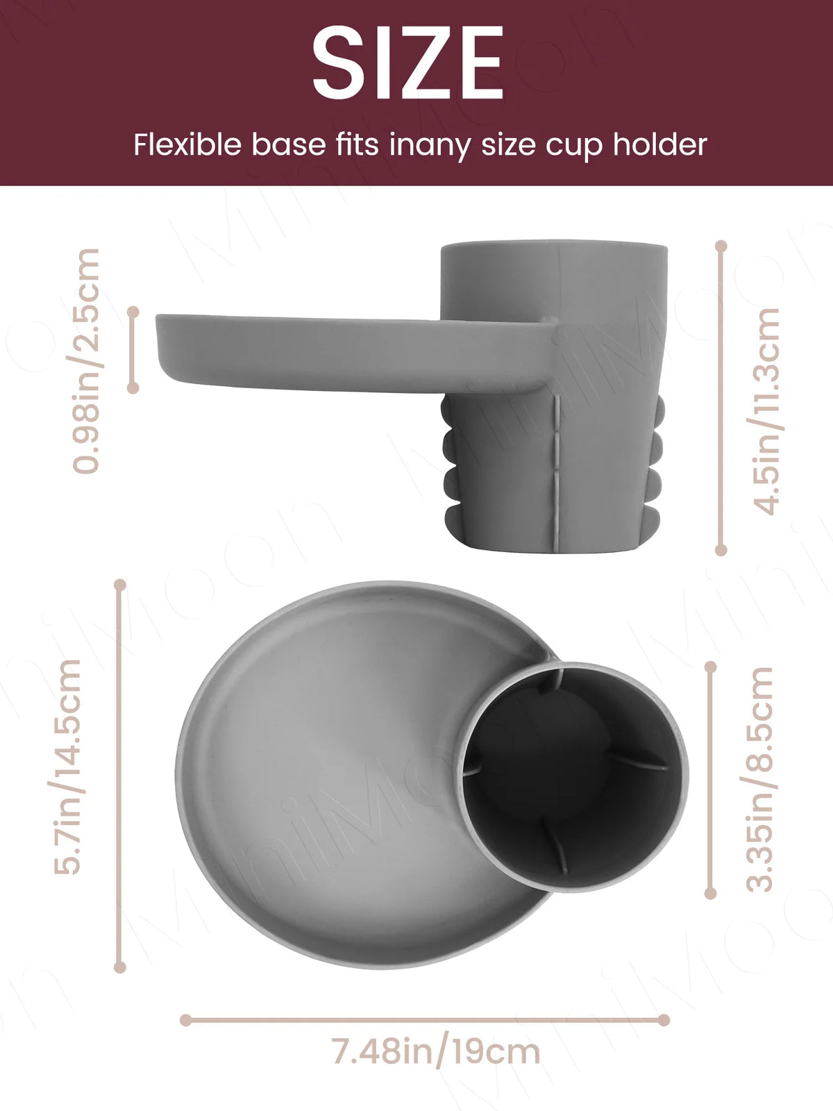 3-in-1 Expandable Travel Tray with 360° Cup Holder