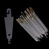 Gold Eye Embroidery Needles Set with Threaders