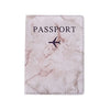 Embroidered Letter Passport Holder with Card Pocket