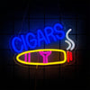 Cigar-Themed LED Neon Wall Sign