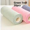 Reusable Microfiber Cleaning Cloth Roll (20 Sheets) – Multi-Surface Kitchen & Household Towels