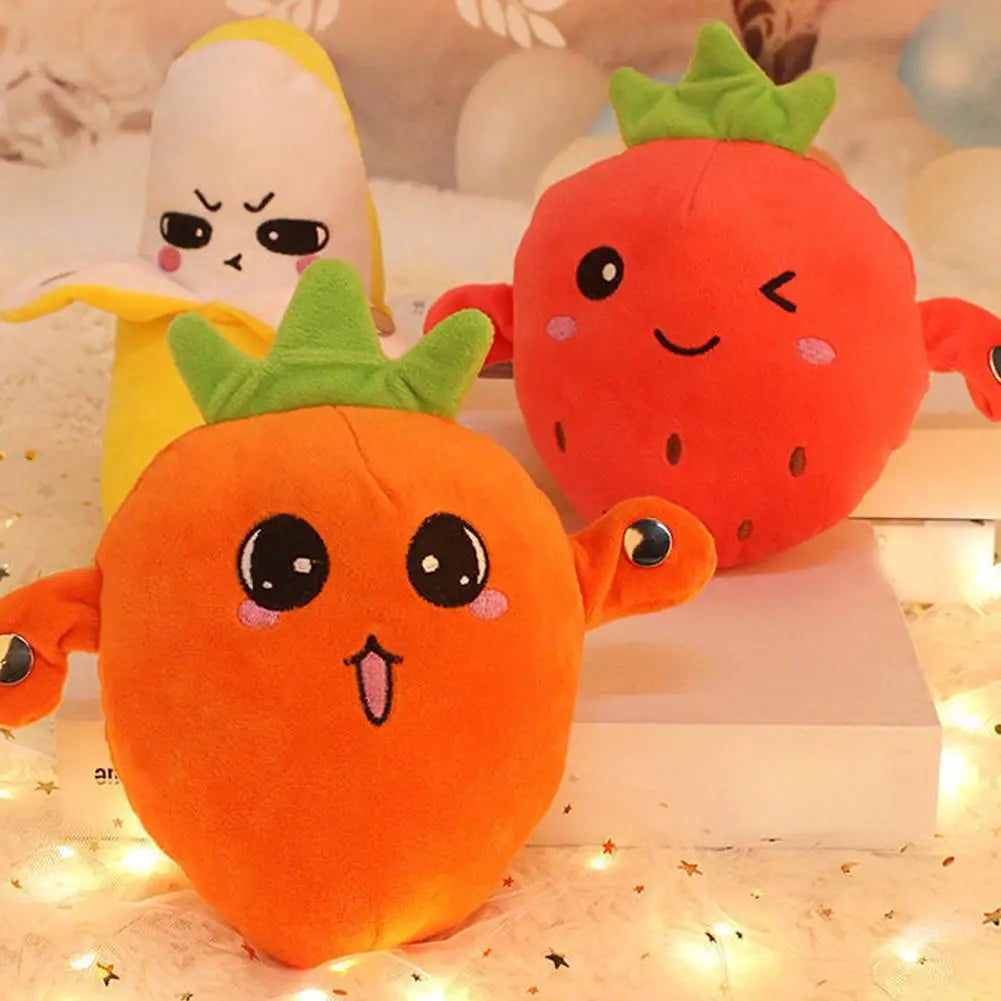 Banana Rhythm Sensing Plush Toy for Kids