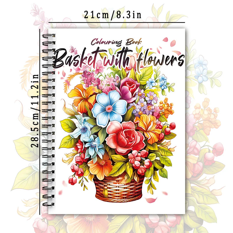 Spiral Adult Coloring Book