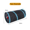 Foldable S-Shaped Cat Play Tunnel