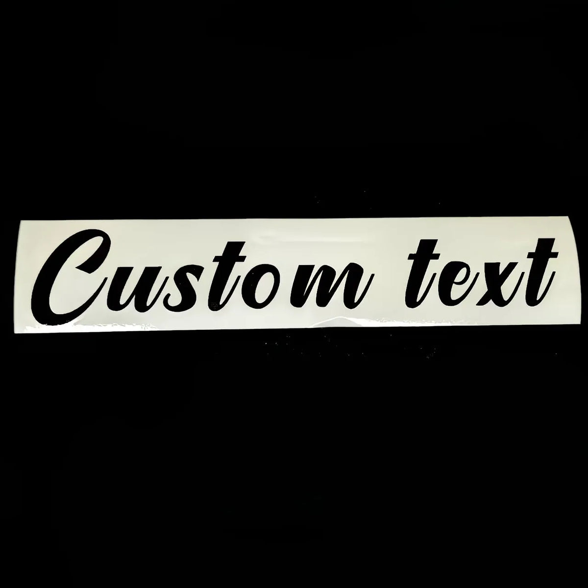 Custom Holographic Name Stickers – Handwritten Style, Waterproof & Durable