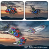 Stunt Foam Glider Drone with LED Lights and Intelligent Hover