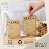Resealable Seed Saving Envelopes for Organized Gardening (Pack of 100)
