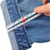 Adjustable Metal Sewing Gauge with Sliding Marker