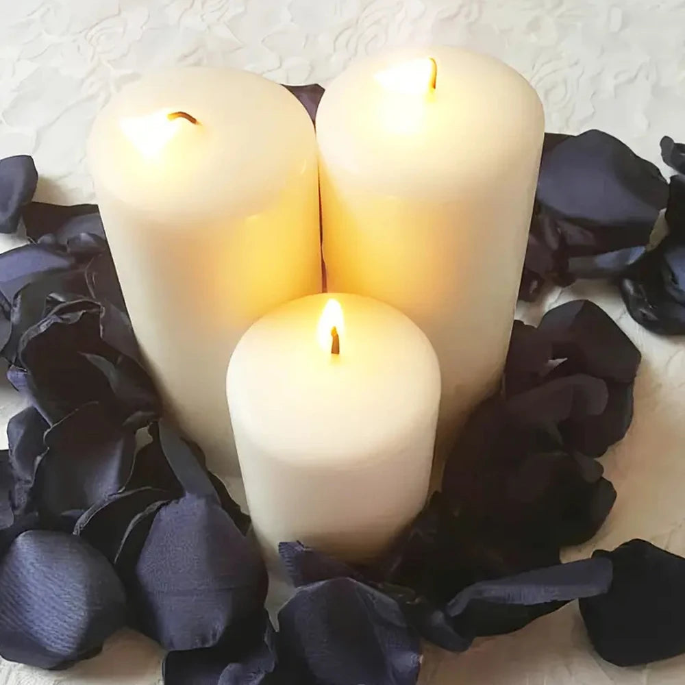 Soft Silk Artificial Rose Petals (25 Colors)