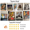 Mona Lisa Funny Bathroom Wall Art Canvas Print