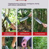 A collection of heavy-duty forged wood splitting axes and blades used for cutting trees, bamboo, grass, and firewood.