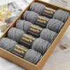 Chunky Alpaca Wool Knitting Yarn – 500g Multi-Color Set for Cozy Winter Projects
