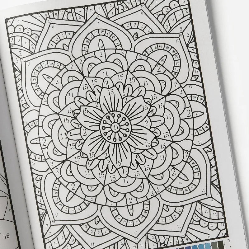 Adult Coloring Book: Animal & Plant Designs for Stress Relief