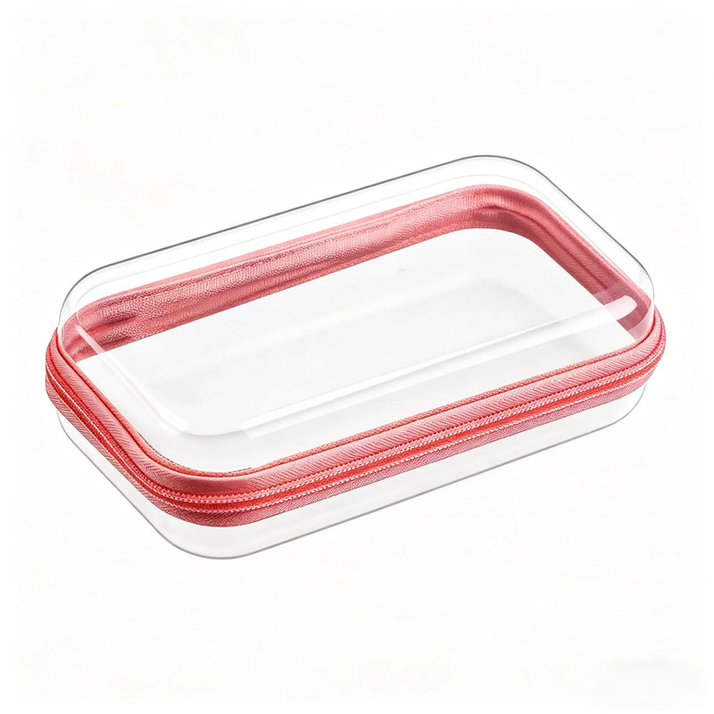 Transparente wasserdichte Reißverschluss-Tasche