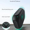 A black AirPods Pro 3 case demonstrating powerful drop protection with a shock-absorbing core and ultra-hard shell.