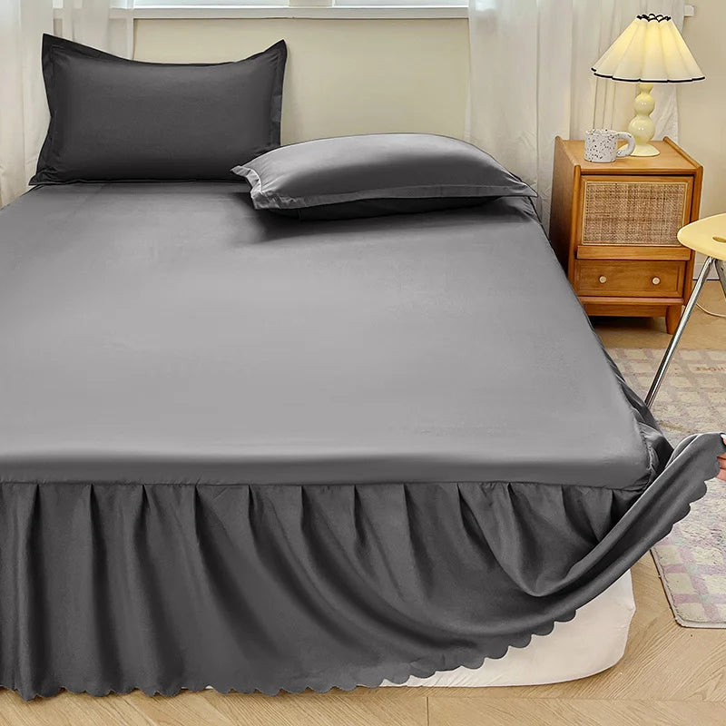 Microfiber Bed Skirt with 35cm Drop