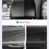 Before and after comparison showing a car plastic and leather restorer restoring shine and appearance.