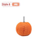 An orange, spherical drill polishing sponge cone kit for wheels and automotive detailing.