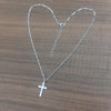 18K Gold-Plated Stainless Steel Cross Necklace